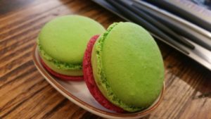 Matcha-Kekse